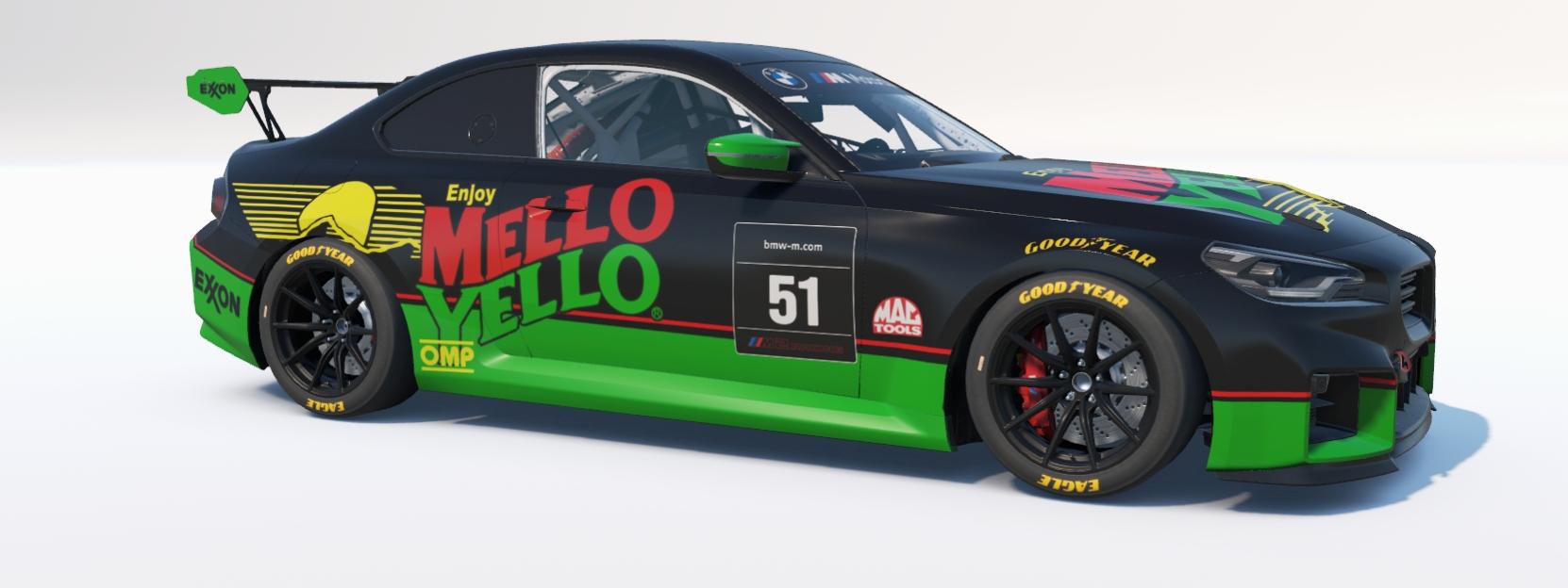 Preview of BMW M2 Racing G87 Mello Yello by Don Craig
