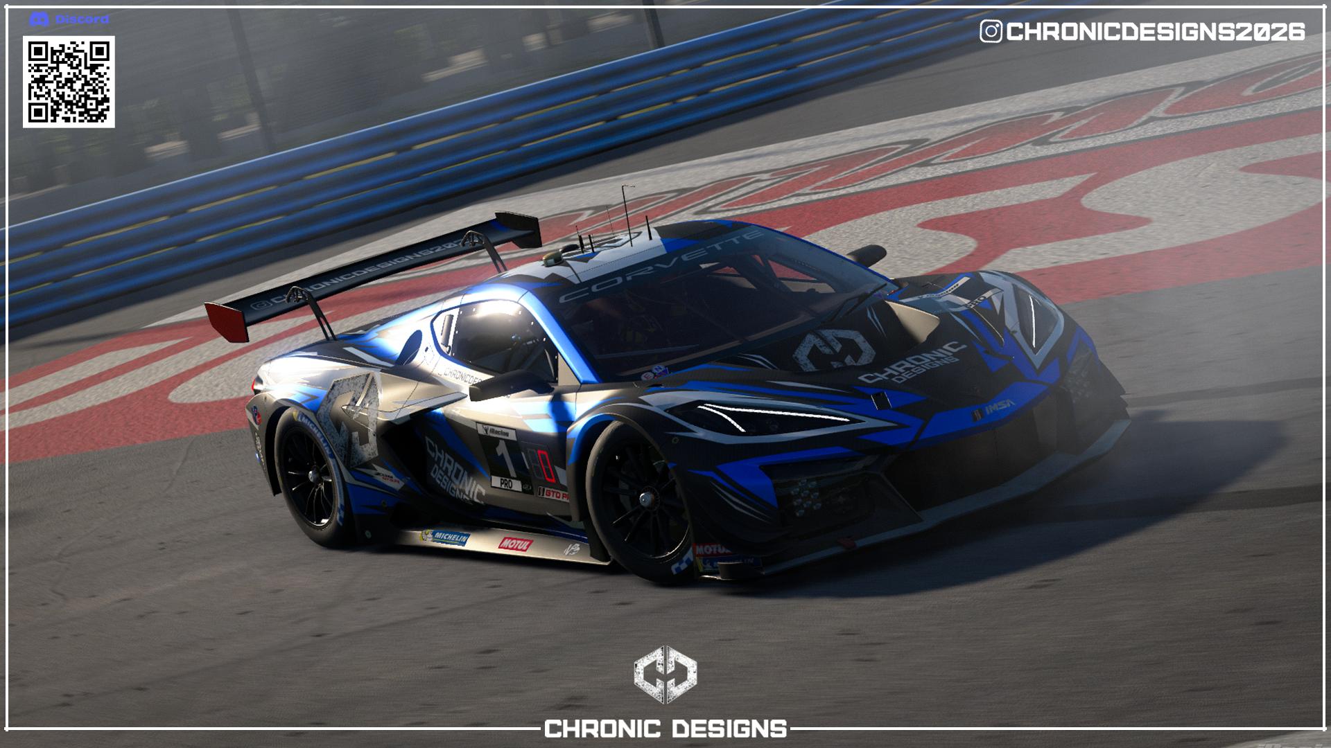Chronic Designs Chevrolet Corvette Z06 GT3.R by Shane Stanley - Trading ...