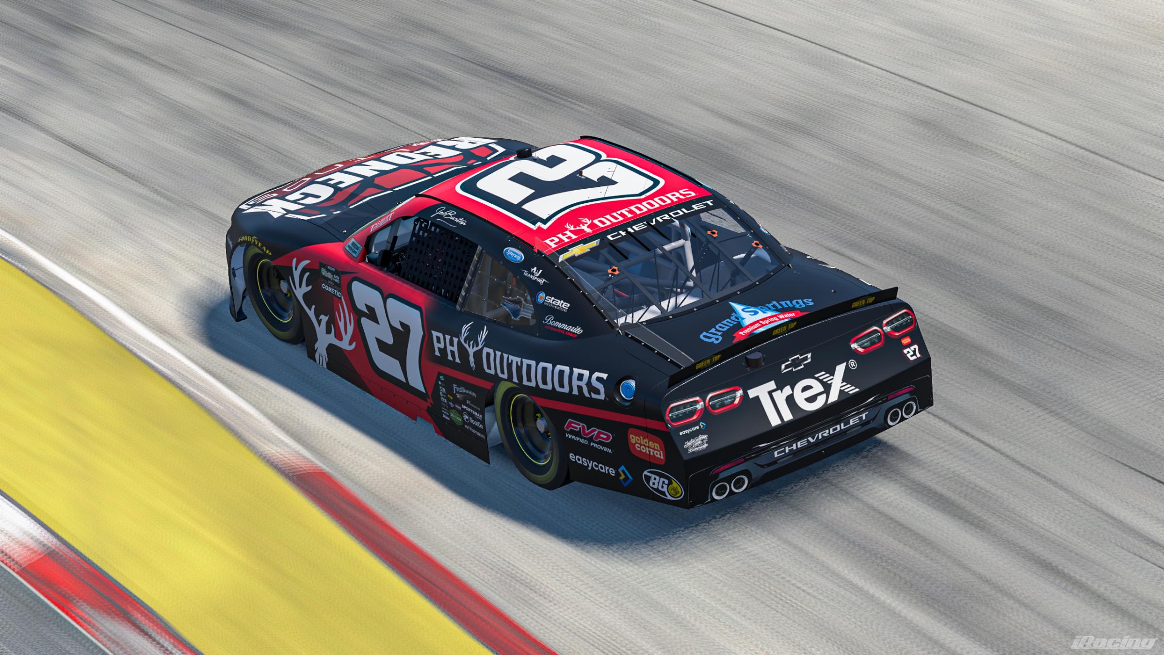 Preview of Official #27 Jeb Burton Redneck Blinds/PH Outdoors Custom Numbers by Justin Teel