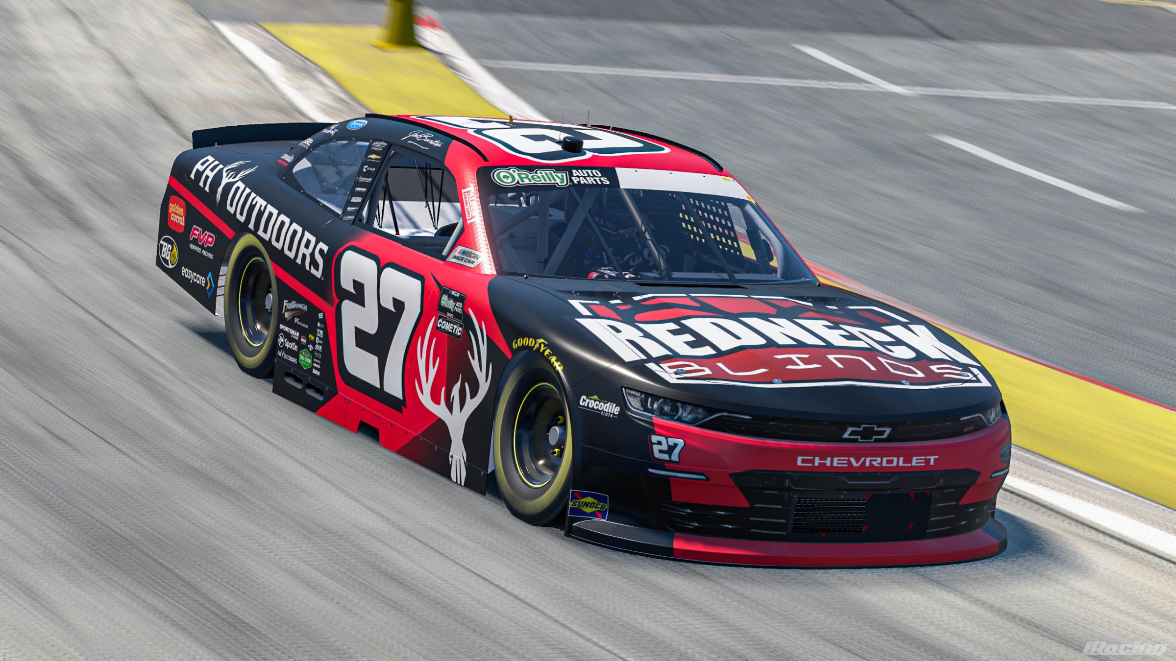 Preview of Official #27 Jeb Burton Redneck Blinds/PH Outdoors Custom Numbers by Justin Teel
