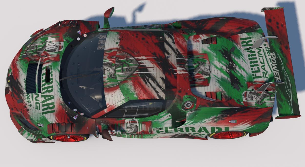 Preview of Graffiti Ferrari 296 GT3  by Todd Schwarz