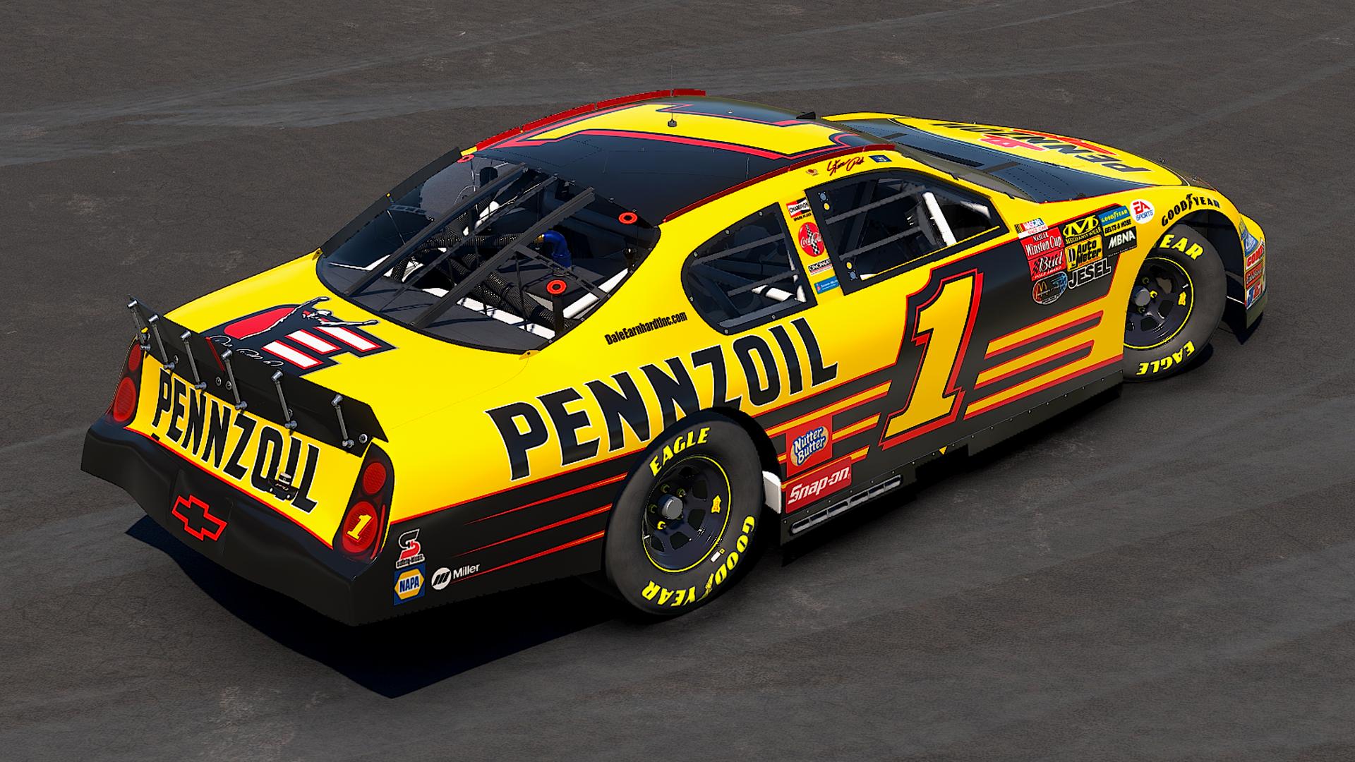 Preview of #1 Steve Park Pennzoil Concept by Skyler Fox4