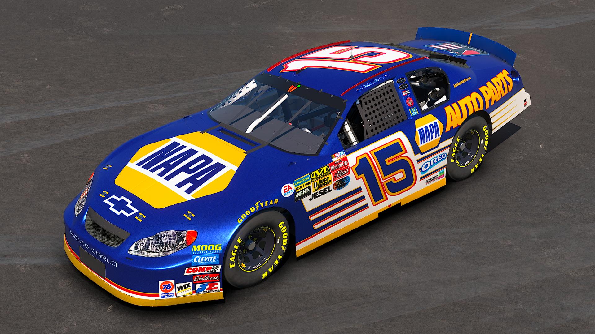 Preview of #15 Michael Waltrip NAPA Concept by Skyler Fox4