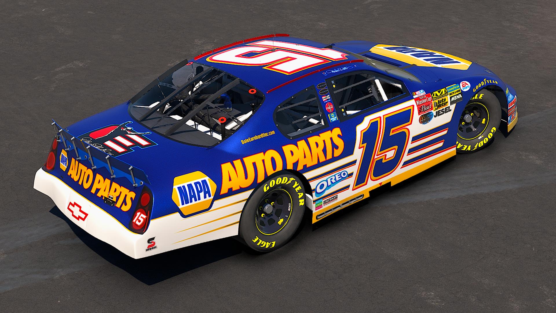 Preview of #15 Michael Waltrip NAPA Concept by Skyler Fox4