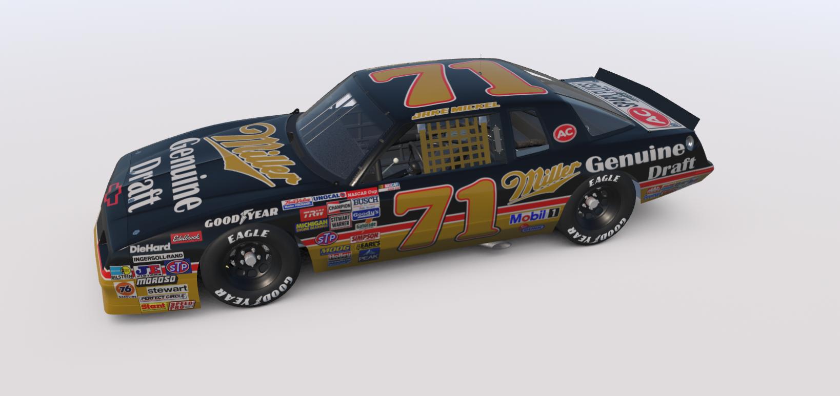 Preview of 71 Jake Miller Genuine Draft Throwback by Brant Mickel