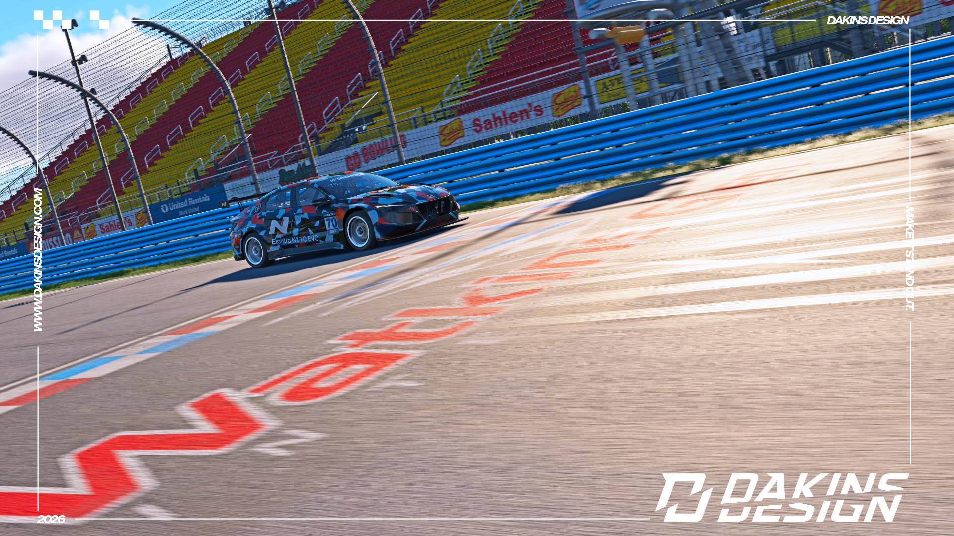 Preview of OFFICIAL Ricca Autosport Hyundai Elantra N1 TC EVO Gridlife GT by Jason Dakins