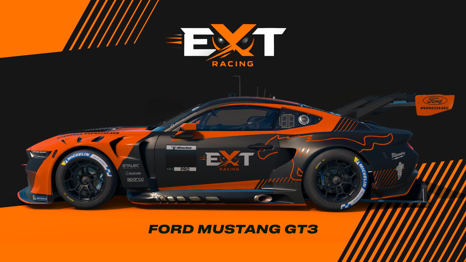 Preview of EXT Racing | Mustang GT3 by Danilo Vaz