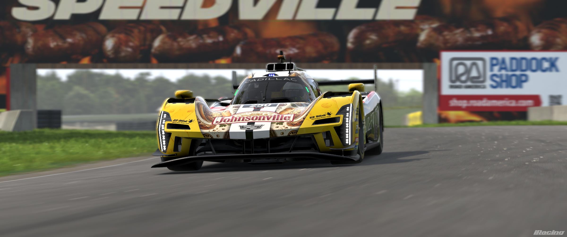 Preview of Bratillac GTCheese Sargento Cheese Johnsonville Brat Leinenkugels Road America 6Hour Cadillac V-Series.R GTP by Joshua JD Miller