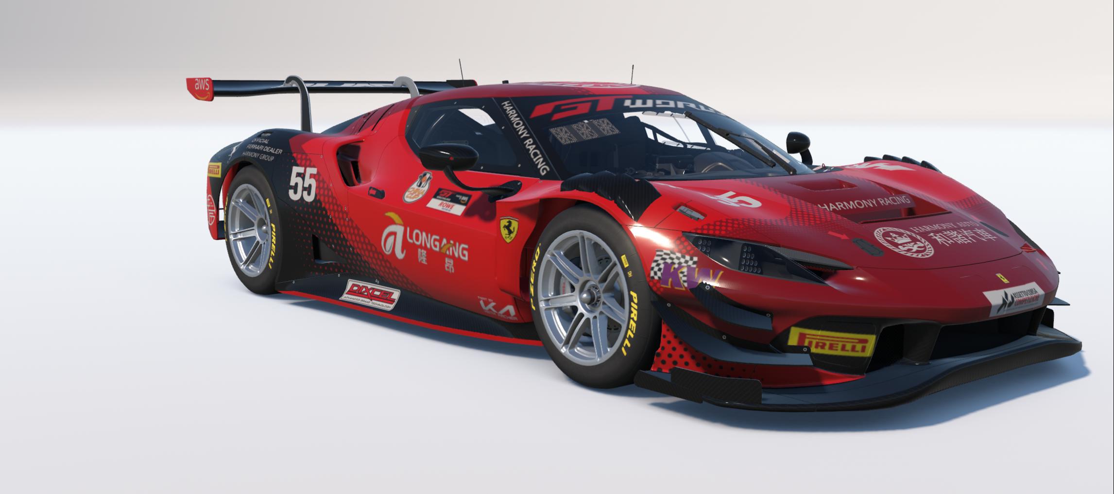 Preview of Harmony Racing Car #55 from the GTWC Asia 2025 finale by Keith Archer