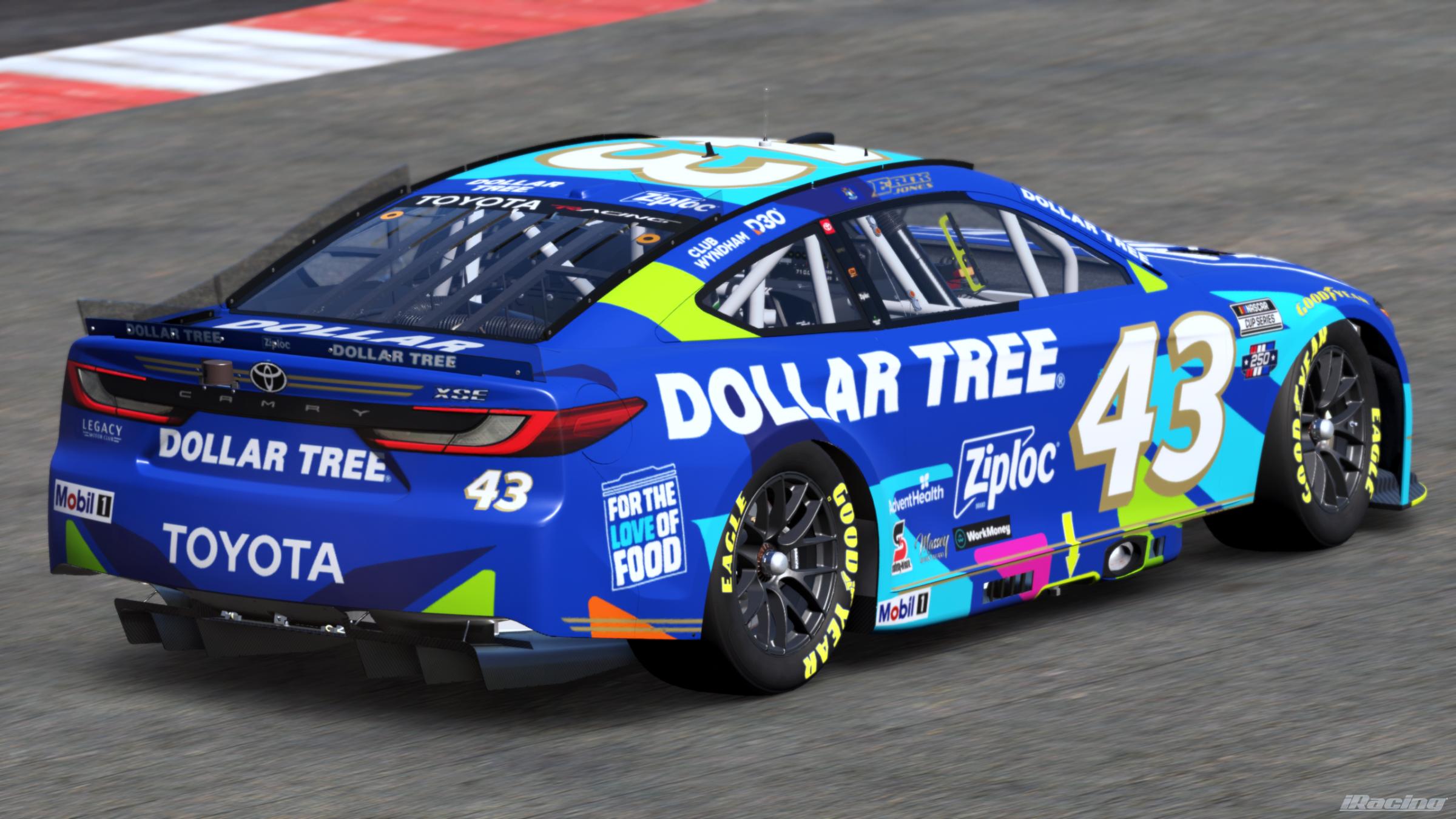 Preview of Erik Jones 2026 Ziploc/ Dollar Tree (Sim #) by Gary P.
