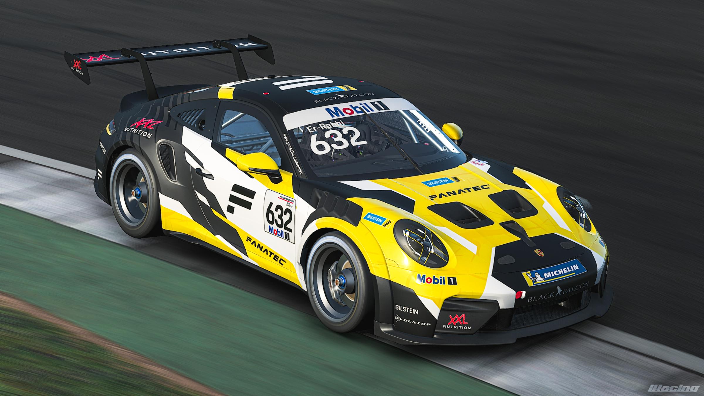 Preview of Fanatec x Black Falcon livery competition entry by Issam Er-Rabhi