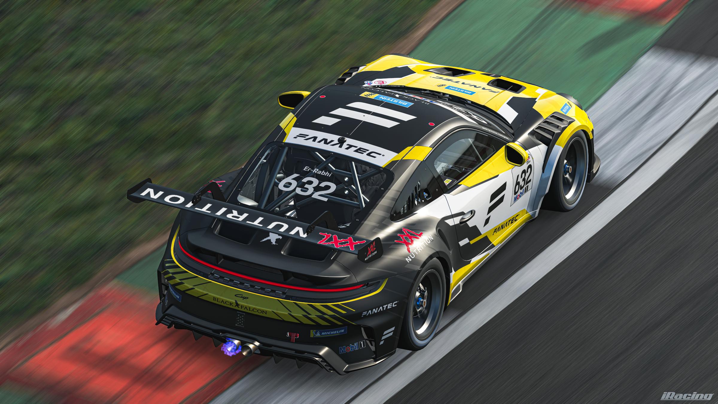 Preview of Fanatec x Black Falcon livery competition entry by Issam Er-Rabhi