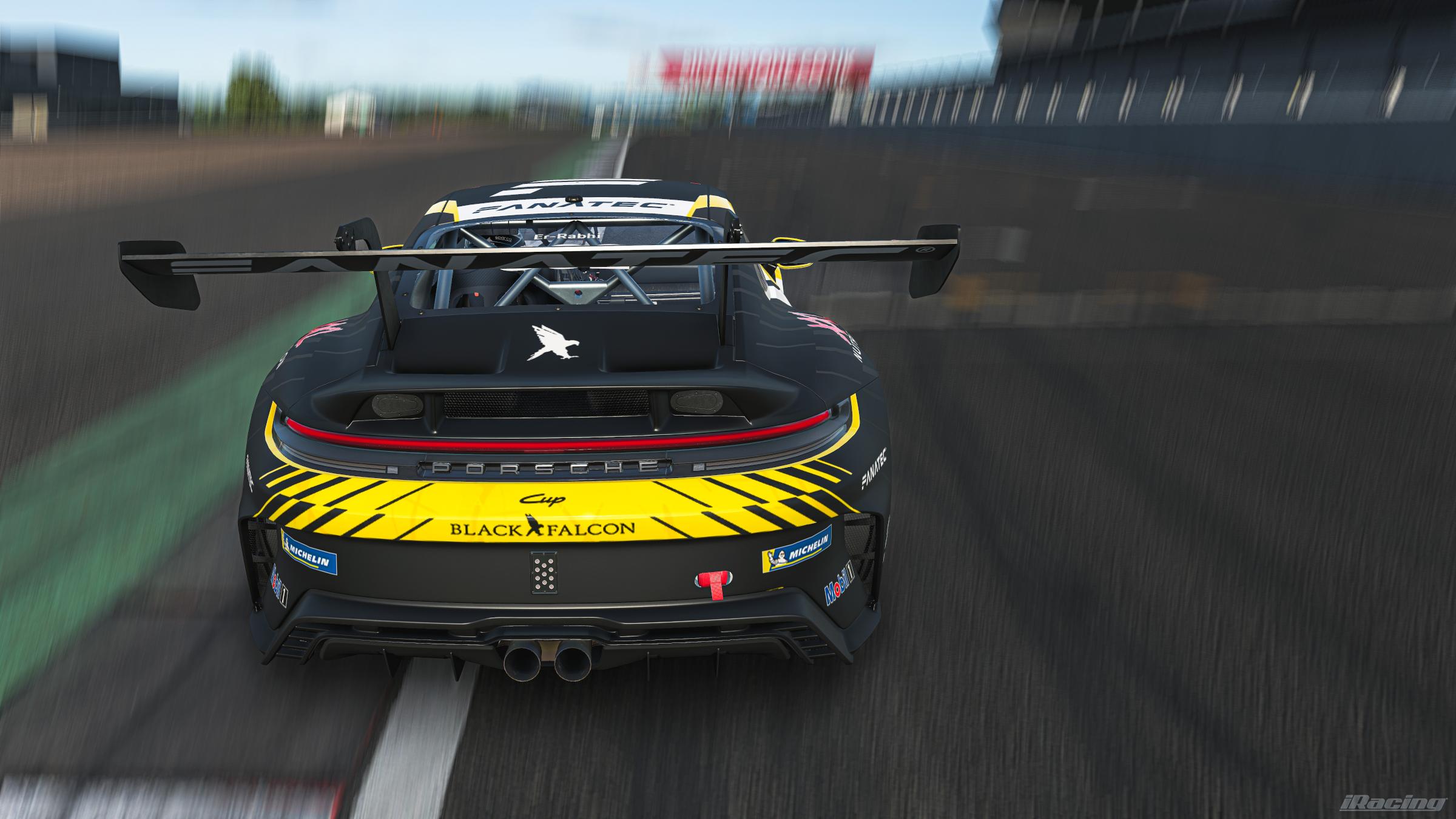 Preview of Fanatec x Black Falcon livery competition entry by Issam Er-Rabhi