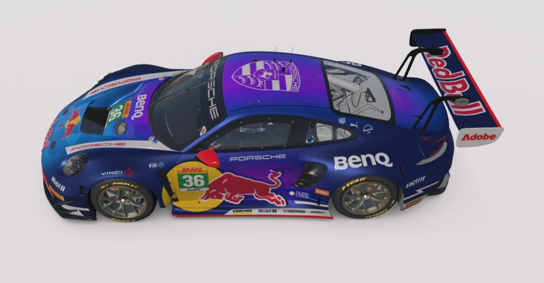Preview of RedBull Porsche 911 GT3 by Steven Dubois