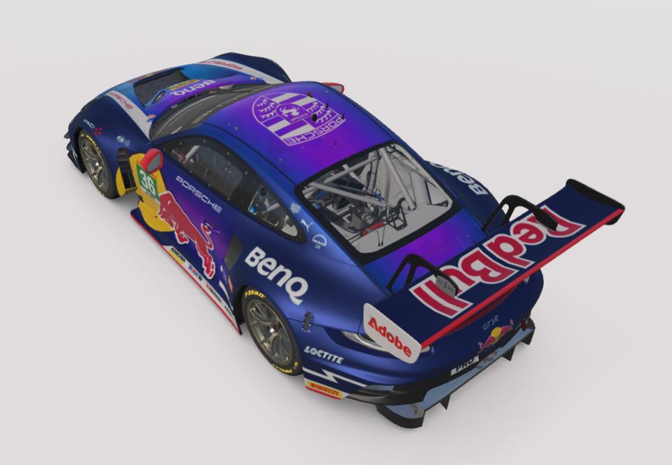 Preview of RedBull Porsche 911 GT3 by Steven Dubois