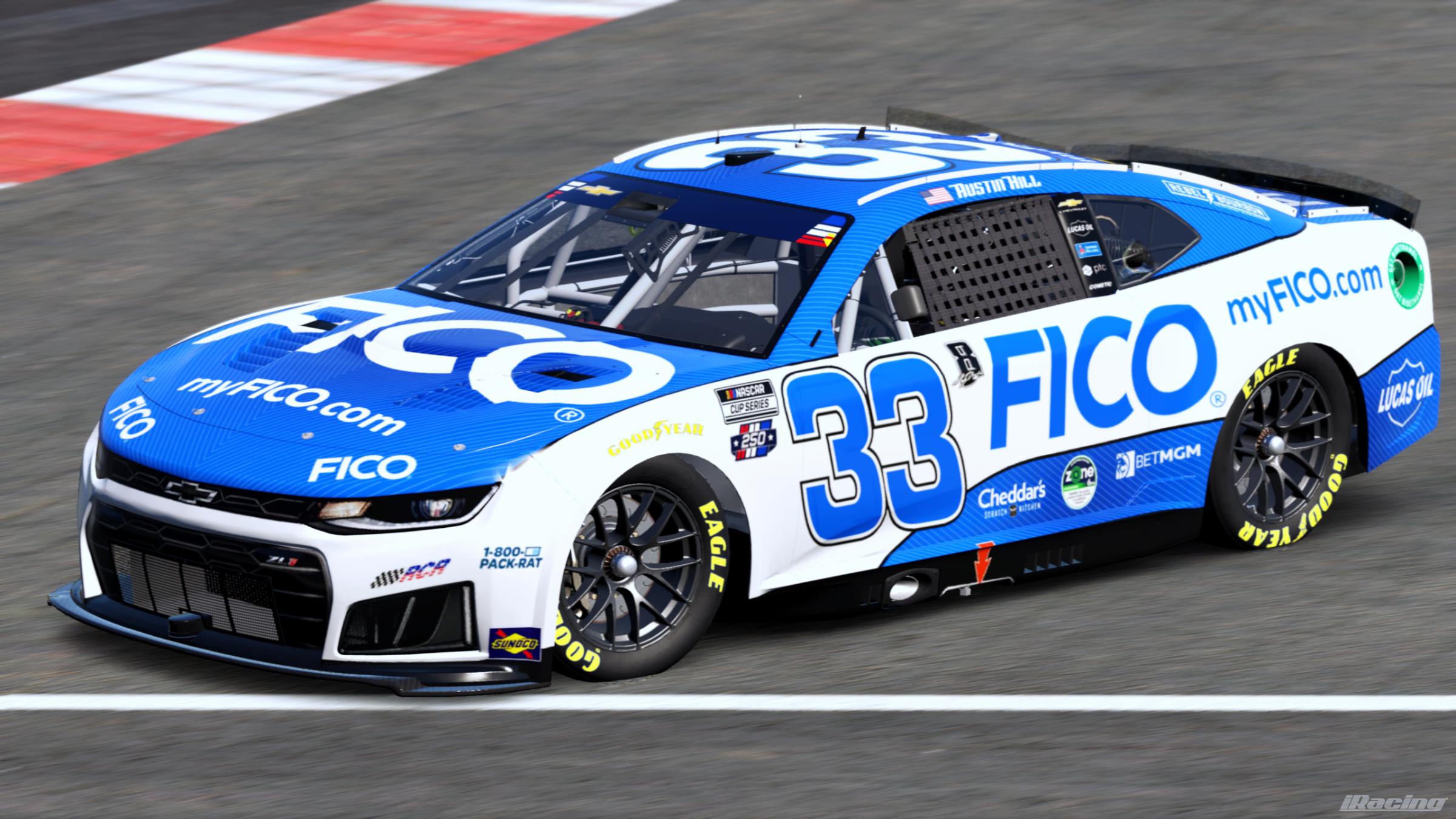 Preview of Austin Hill 2026 FICO (Sim #) by Gary P.
