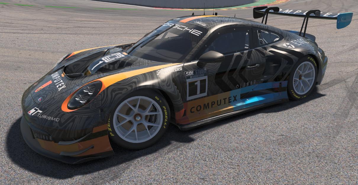 Preview of Computex Porsche 911 GT3 R by Shawn Hall3
