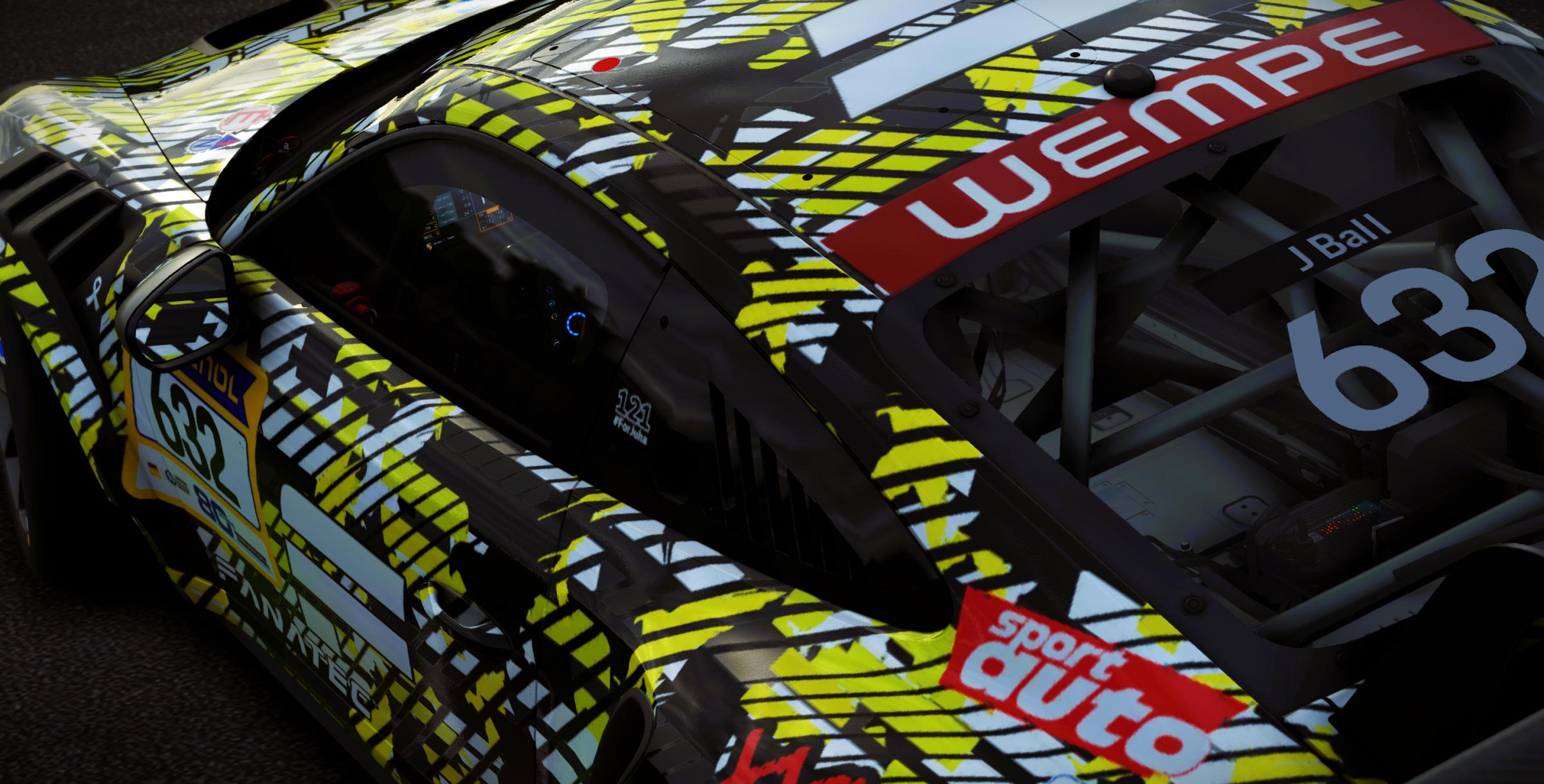 Preview of Black Falcon 2026 NLS Livery Concept by Samuel J Ball