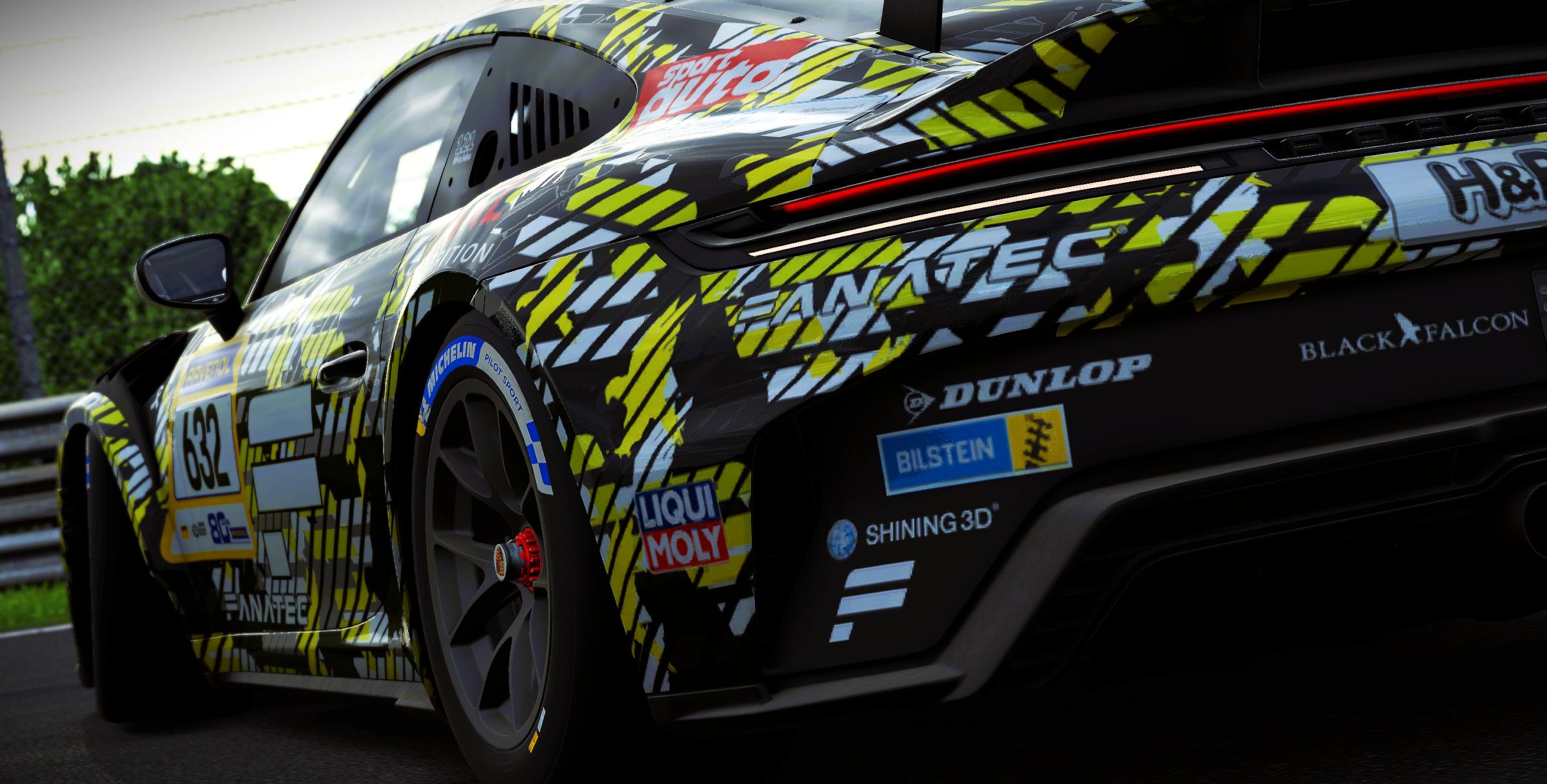 Preview of Black Falcon 2026 NLS Livery Concept by Samuel J Ball
