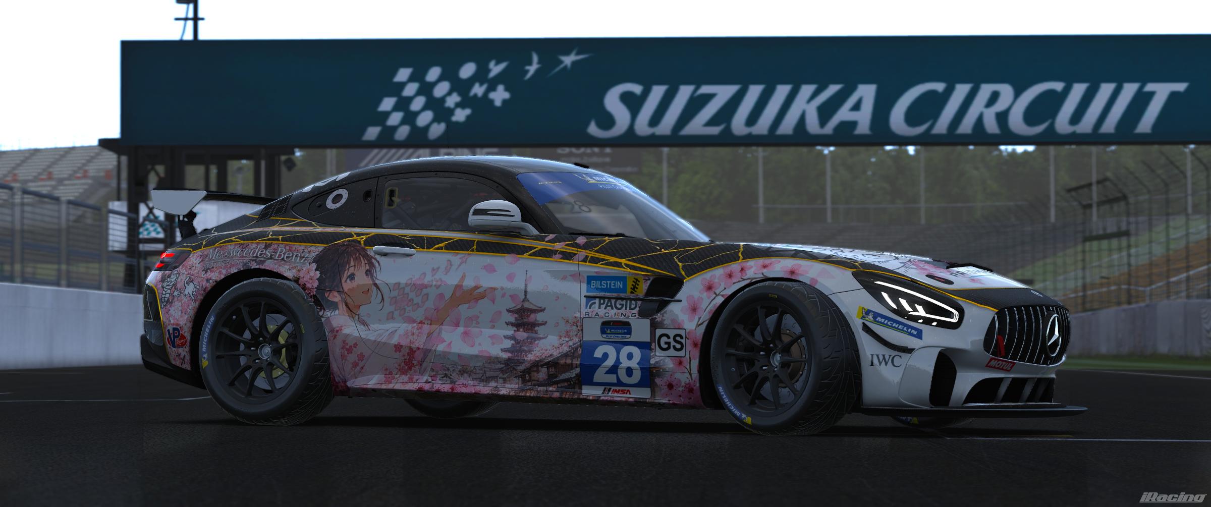 Preview of Hibiki Harmony Prismacolor - Suzuka Mercedes AMG GT4 by Joshua JD Miller