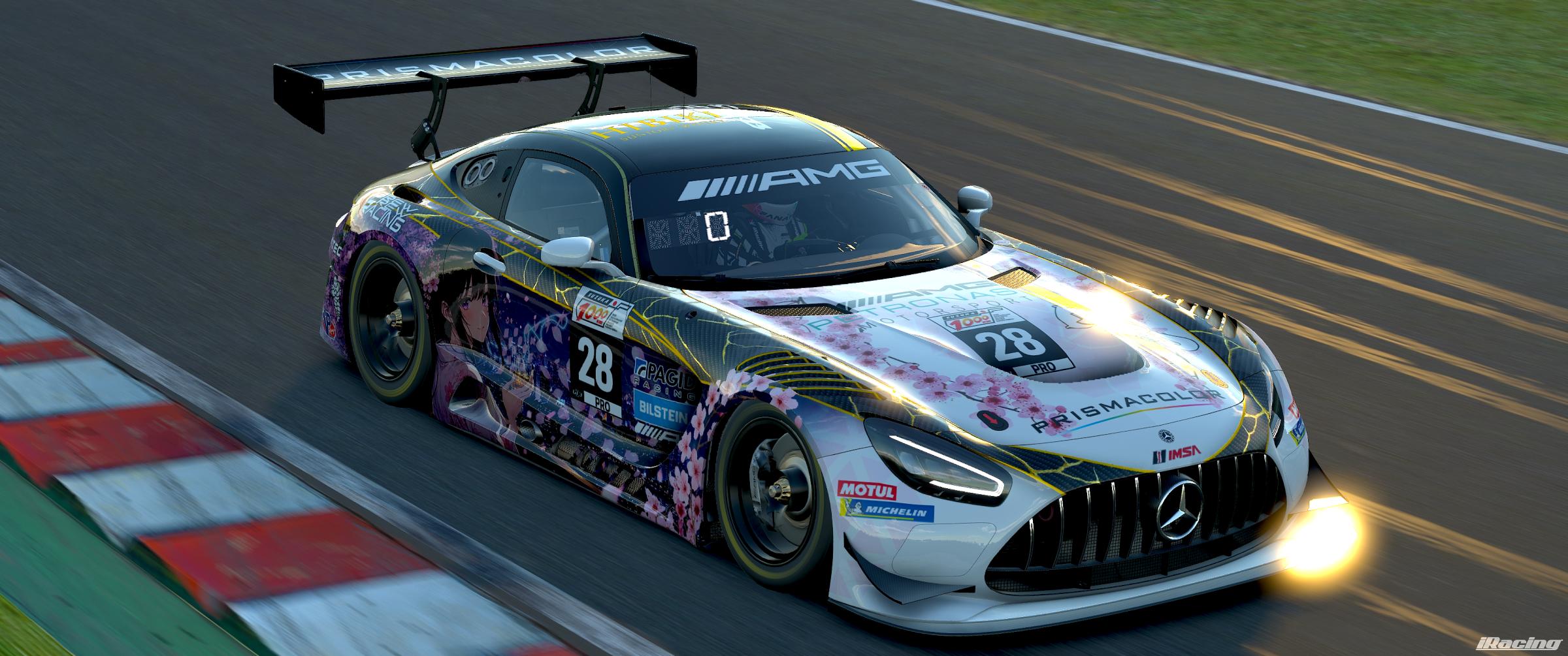 Preview of Suzuka 1000km Hibiki Harmony Prismacolor - Suzuka Mercedes AMG GT3 by Joshua JD Miller