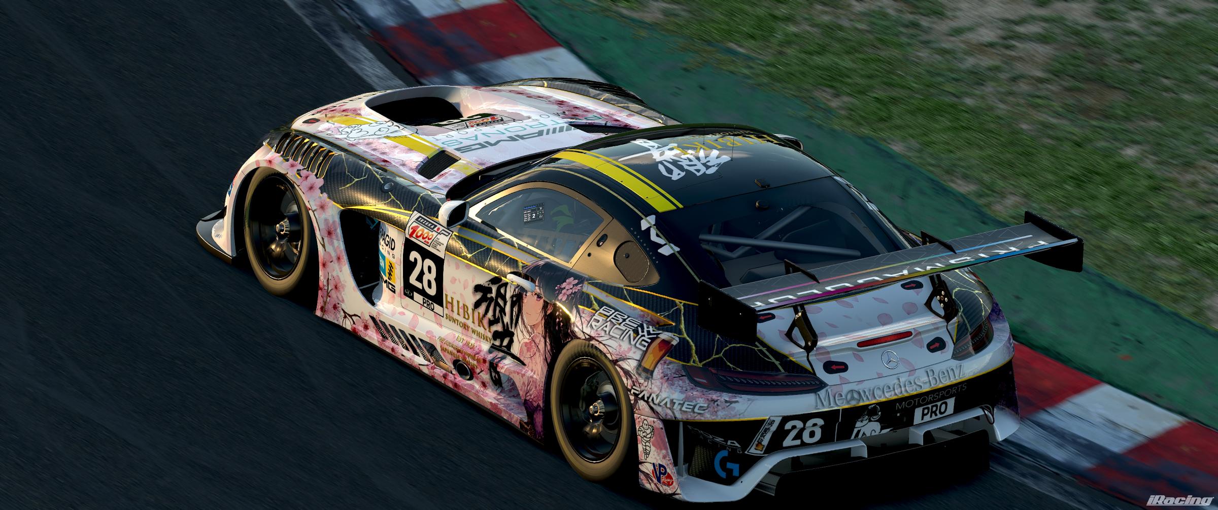 Preview of Suzuka 1000km Hibiki Harmony Prismacolor - Suzuka Mercedes AMG GT3 by Joshua JD Miller