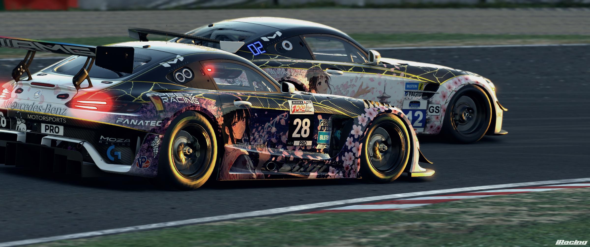 Preview of Suzuka 1000km Hibiki Harmony Prismacolor - Suzuka Mercedes AMG GT3 by Joshua JD Miller