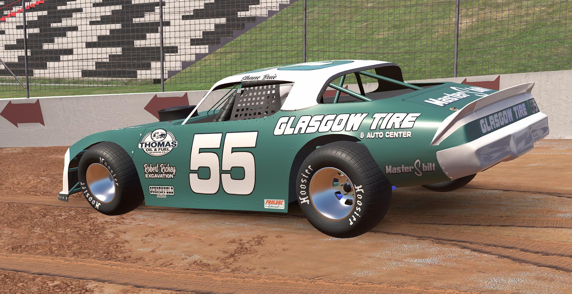 Preview of Glasgow Tire / Thomas Oil & Fuel Dirt Street Stock by Shane Buie