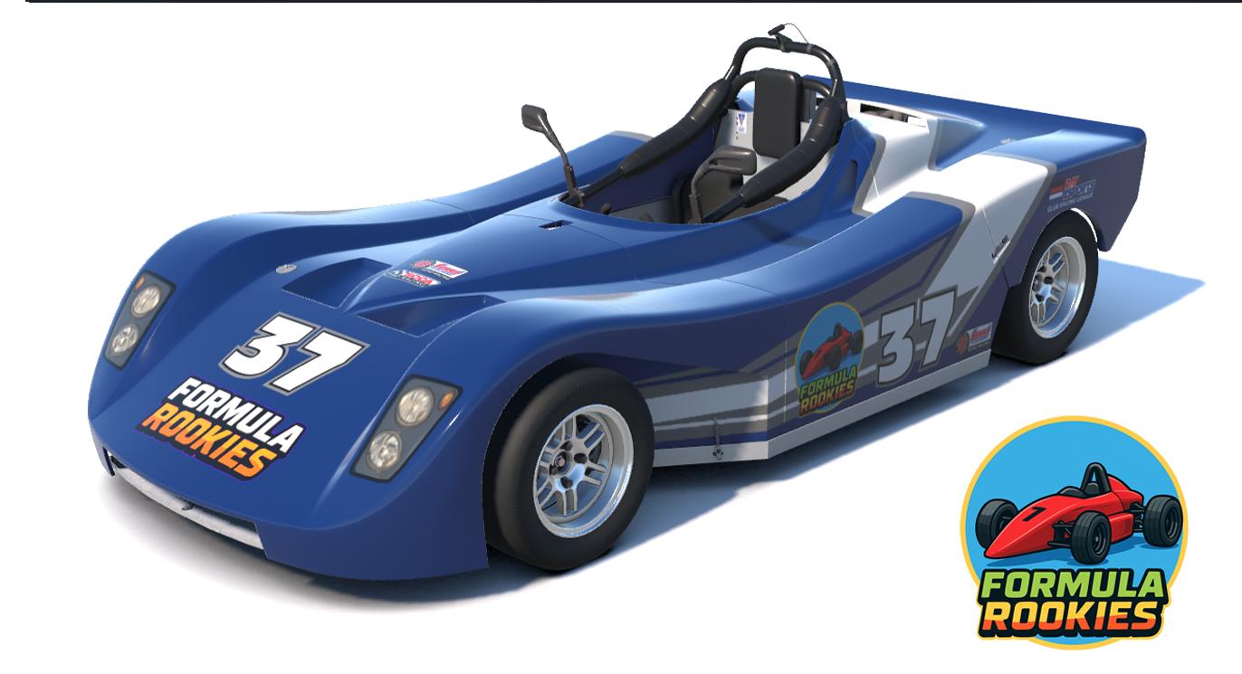 Preview of Formula Rookies Spec Racer Blue by Jeremy C Morgan