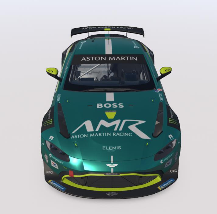 Preview of Factory Aston Martin Vantage GT4 Concept by Steven Dubois