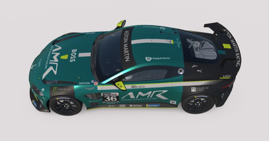 Preview of Factory Aston Martin Vantage GT4 Concept by Steven Dubois