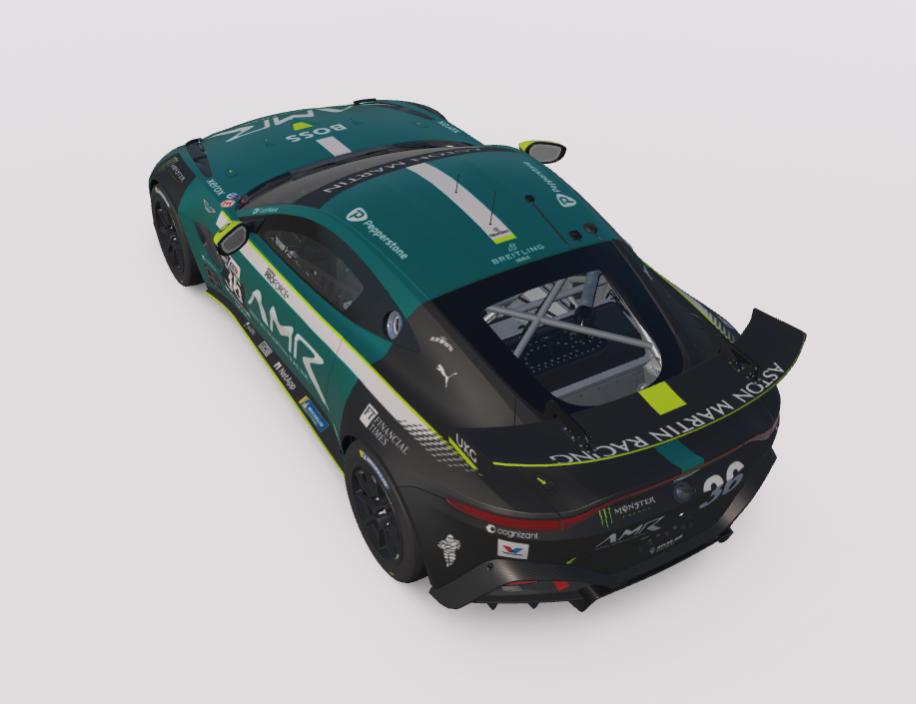 Preview of Factory Aston Martin Vantage GT4 Concept by Steven Dubois