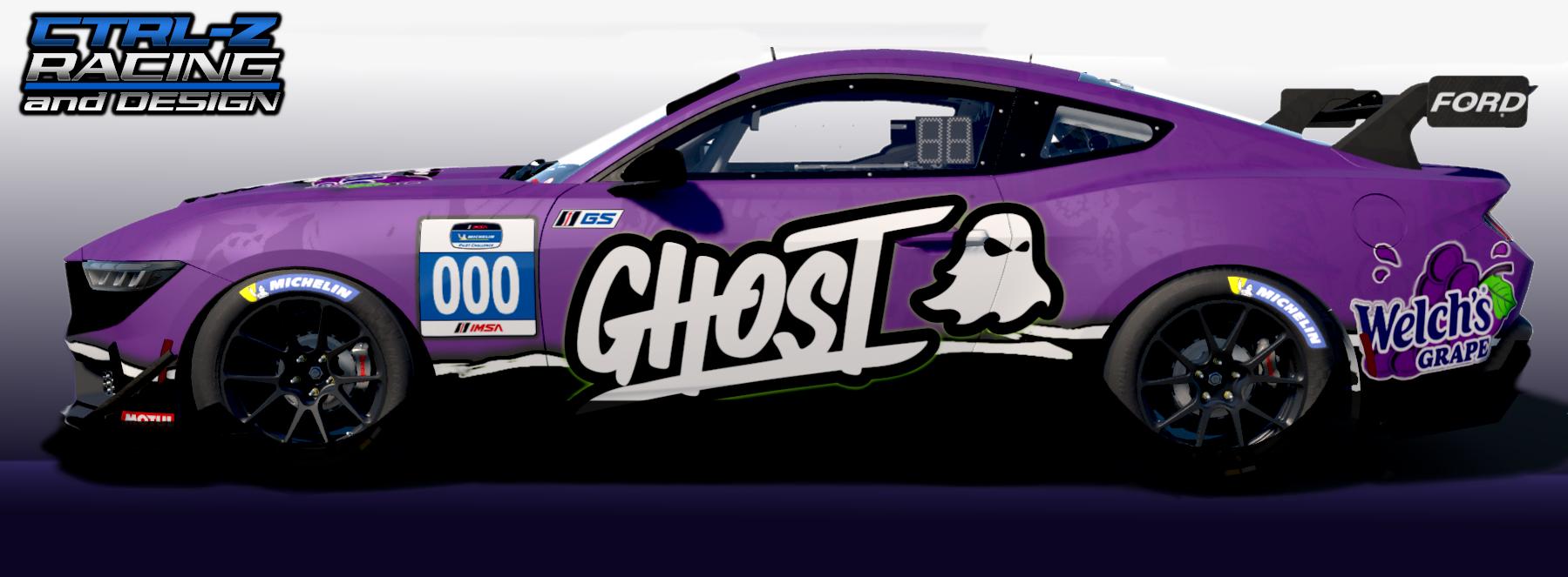 Preview of Ghost Energy Welchs Grape | Ford Mustang GT4 | Tribute Edition by Eric DuBois