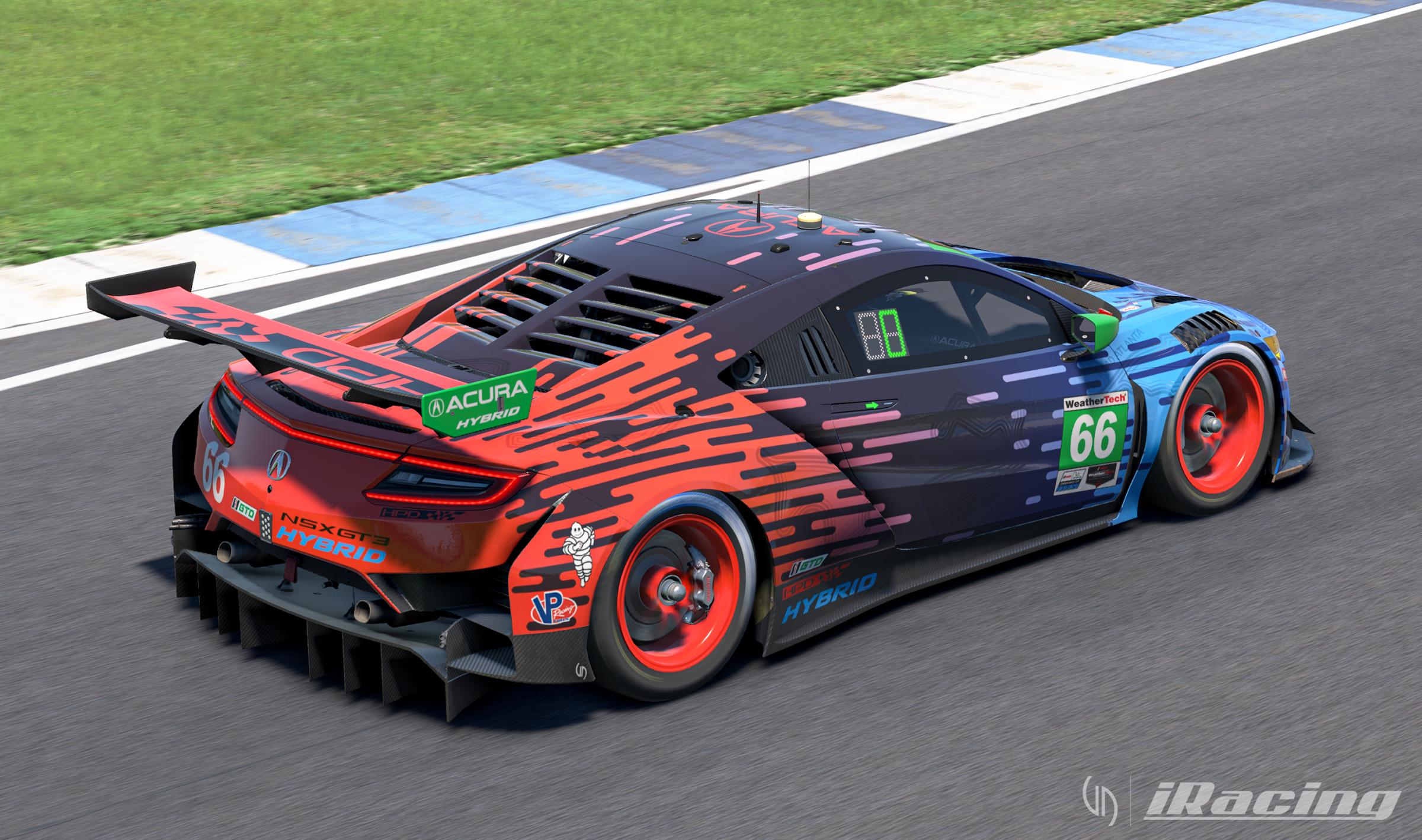 Preview of HPD CR-V Hybrid Racer IMSA GTD by Ugo Degani