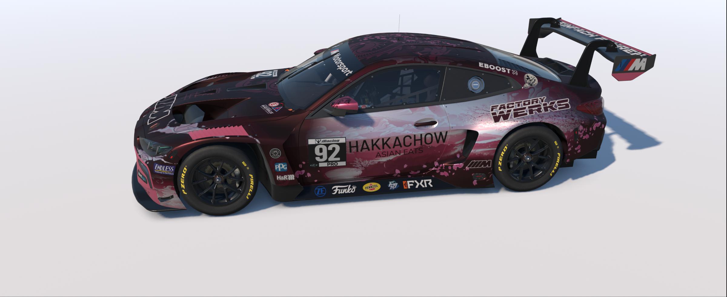 Preview of 2026 Factory Werks Hakkachow "Blossom Dragon" BMW GT3 W/ Spec Map by Rob Evans