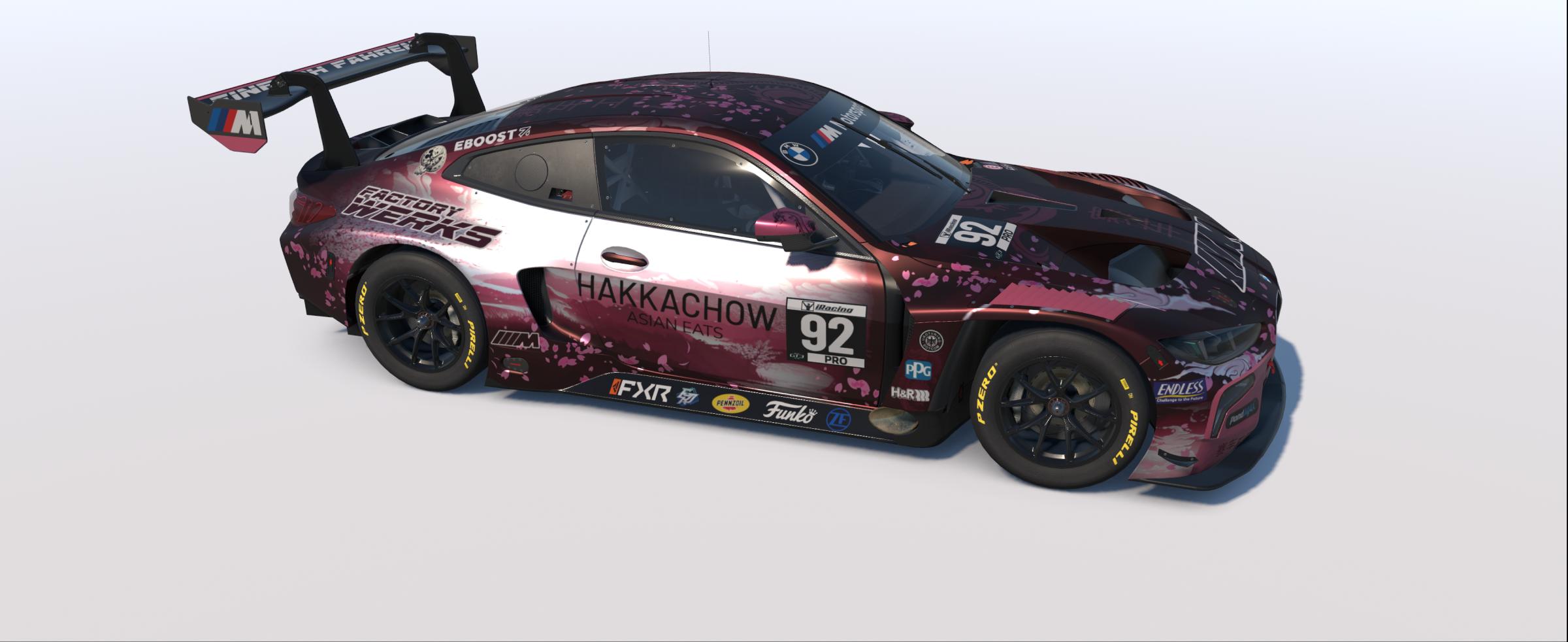 Preview of 2026 Factory Werks Hakkachow "Blossom Dragon" BMW GT3 W/ Spec Map by Rob Evans
