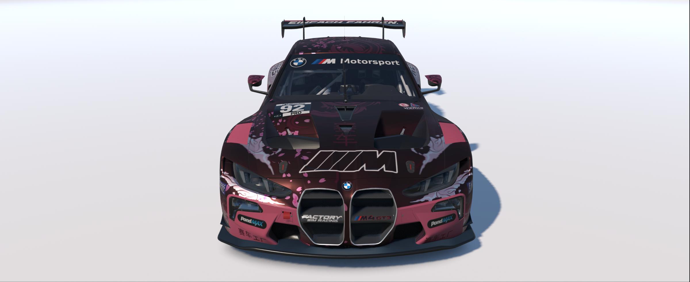 Preview of 2026 Factory Werks Hakkachow "Blossom Dragon" BMW GT3 W/ Spec Map by Rob Evans