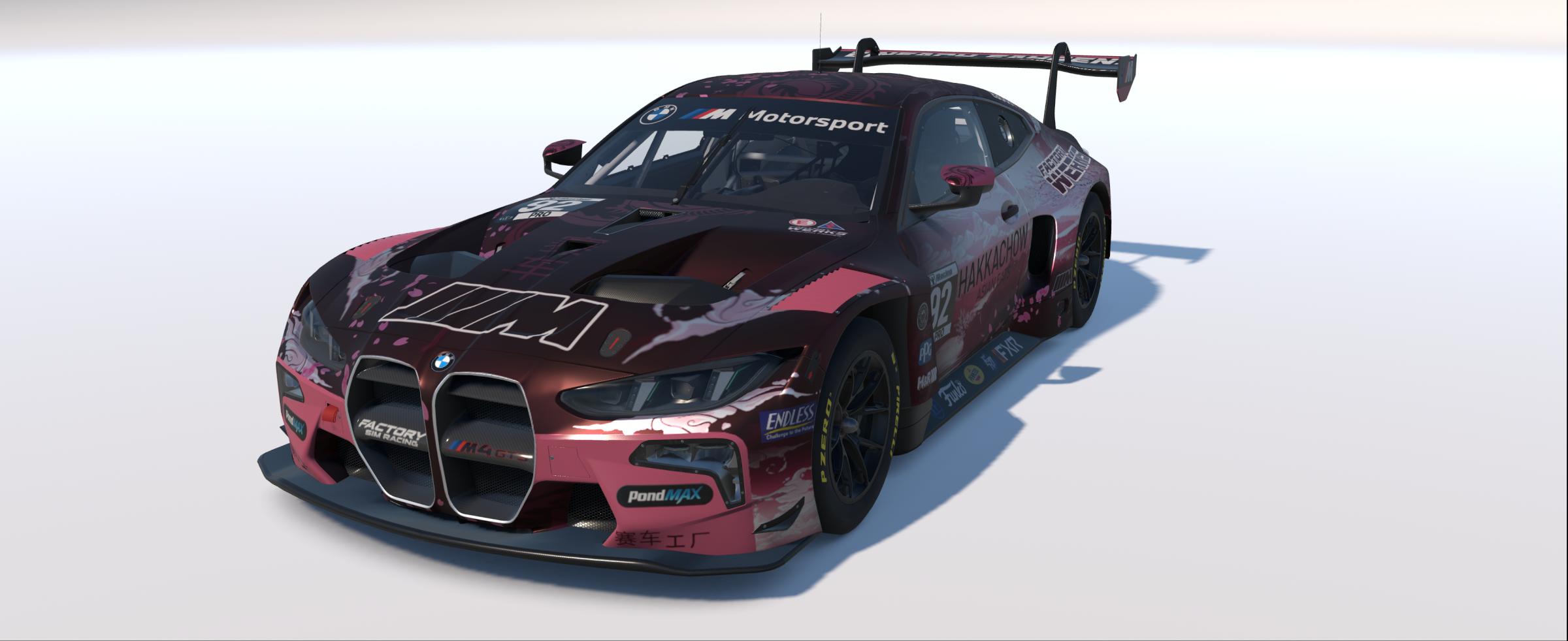 Preview of 2026 Factory Werks Hakkachow "Blossom Dragon" BMW GT3 W/ Spec Map by Rob Evans