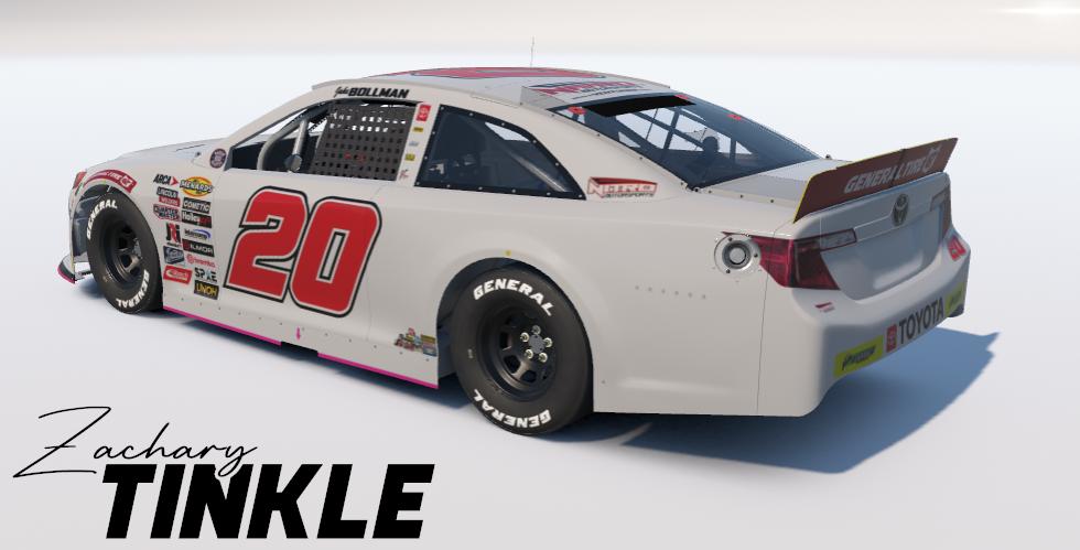 Preview of 2026 Jake Bollman #20 Nitro Motorsports / unsponsored V3 by Zachary Tinkle