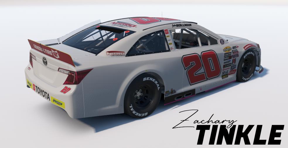 Preview of 2026 Jake Bollman #20 Nitro Motorsports / unsponsored V3 by Zachary Tinkle