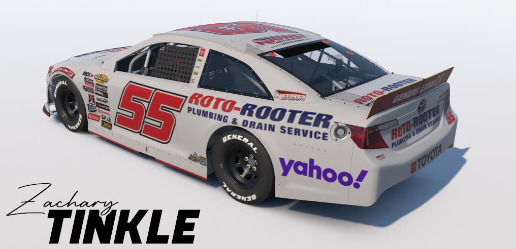Preview of fictional Nitro Motorsports #55 Roto Rooter concept by Zachary Tinkle