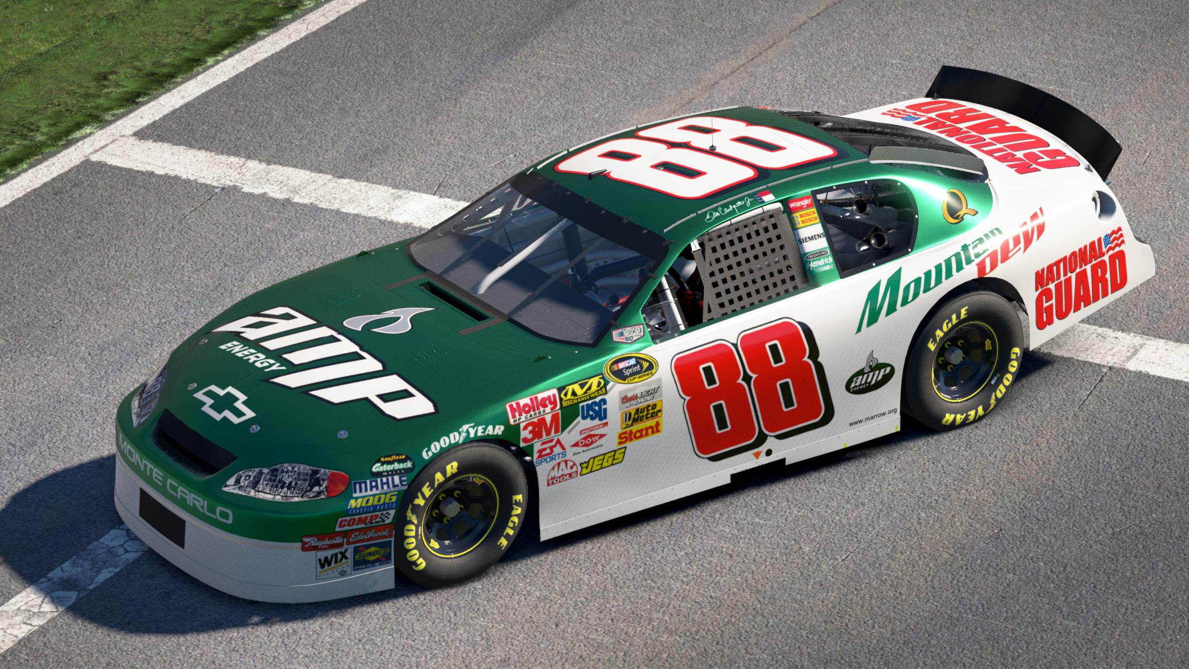 Preview of Dale Earnhardt Jr. - 2008 - #88 AMP/National Guard Monte Carlo by Nicholas G.