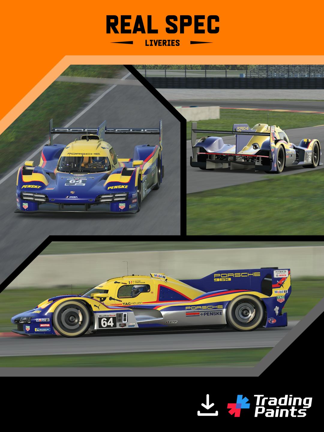 Preview of Porsche Penske special livery for 6h of Road America by Maximilian Damm