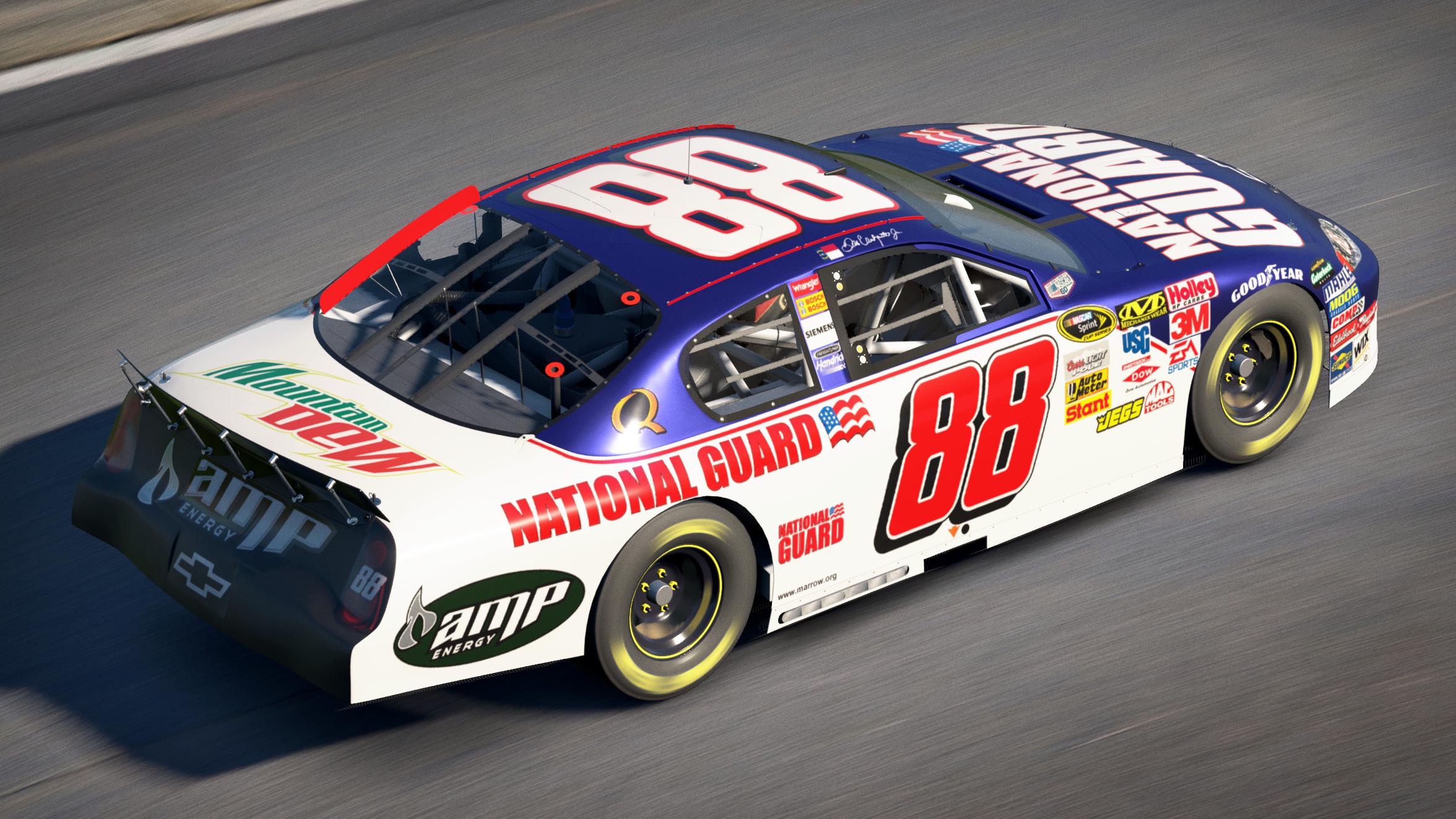 Preview of Dale Earnhardt Jr. - 2008 - #88 National Guard Monte Carlo SS by Nicholas G.