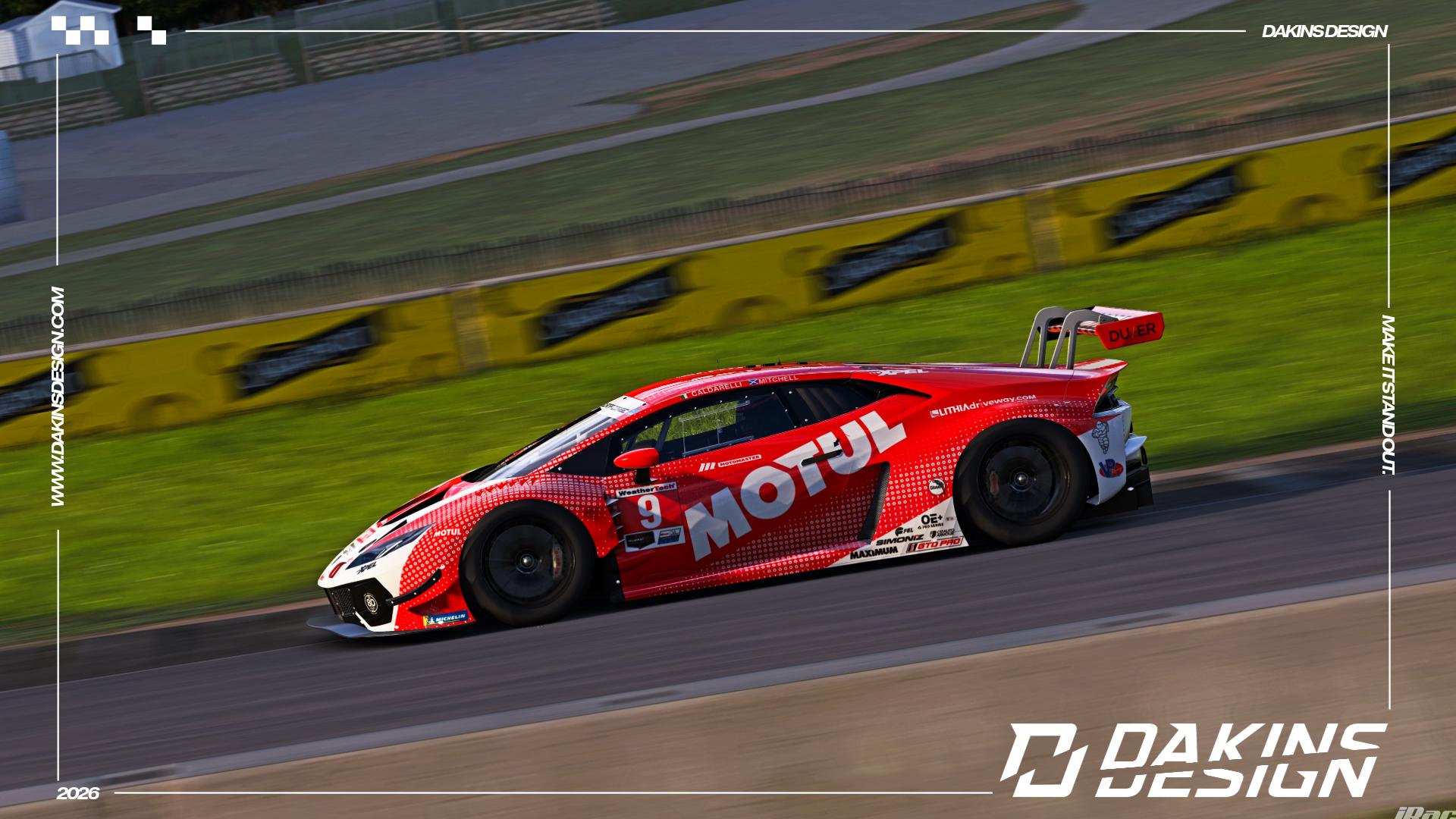 Preview of OFFICIAL Pfaff Motorsports 2026 Road America Motul Lamborghini Temerario GT3 IMSA GTD PRO by Jason Dakins