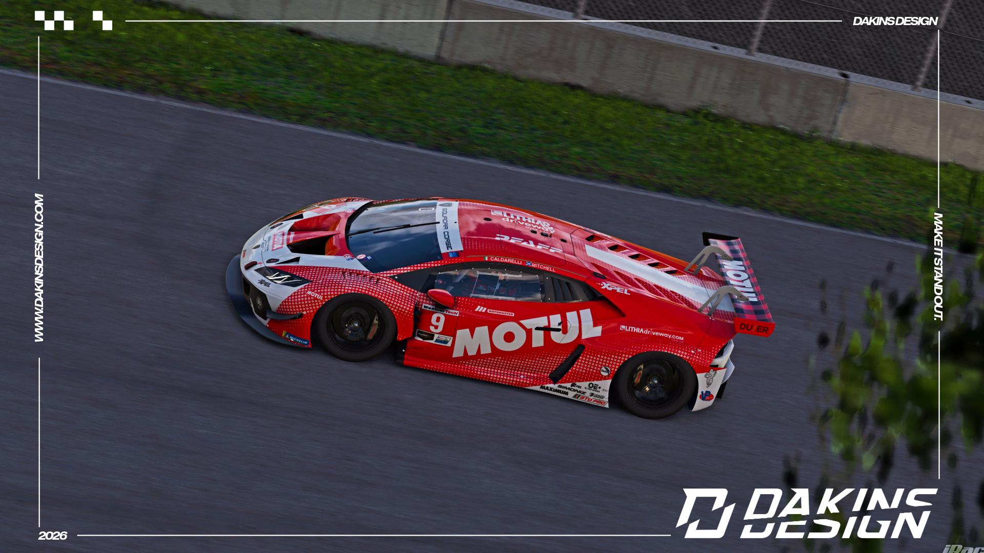 Preview of OFFICIAL Pfaff Motorsports 2026 Road America Motul Lamborghini Temerario GT3 IMSA GTD PRO by Jason Dakins
