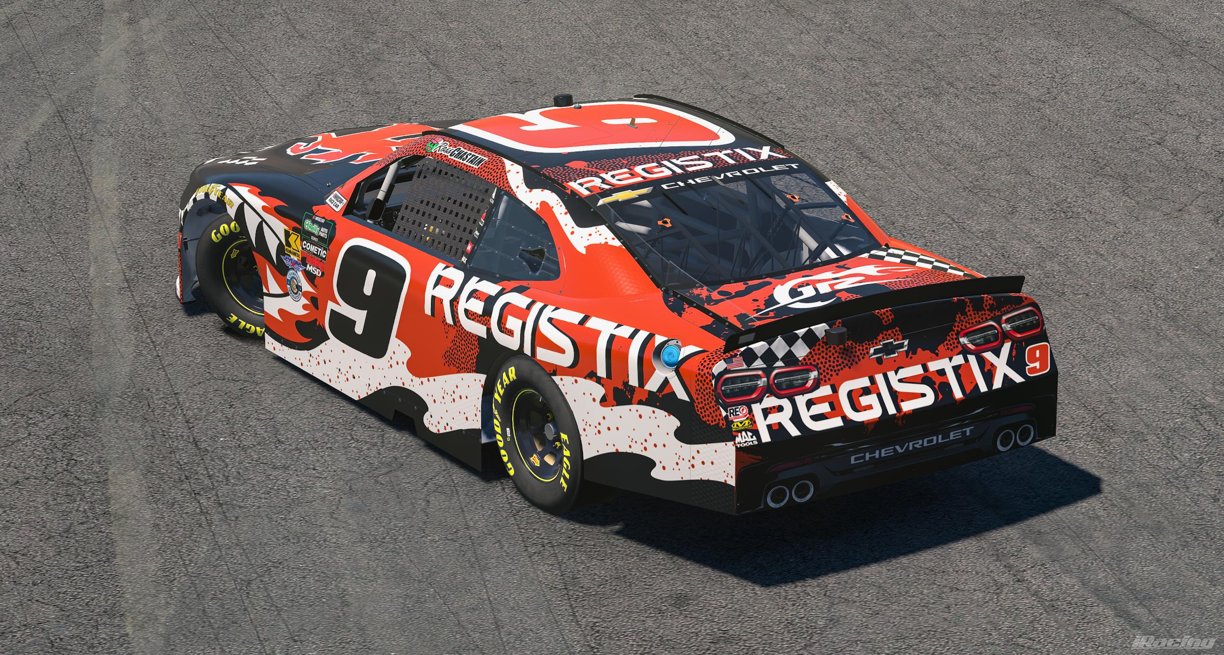 Preview of 2026 Ross Chastain Registix Chevrolet (No #s) by Ryan A Williams