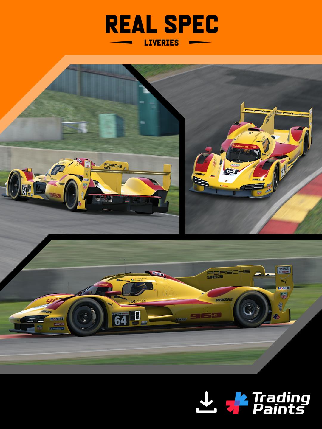 Preview of Porsche Penske special livery for 6h of Road America by Maximilian Damm