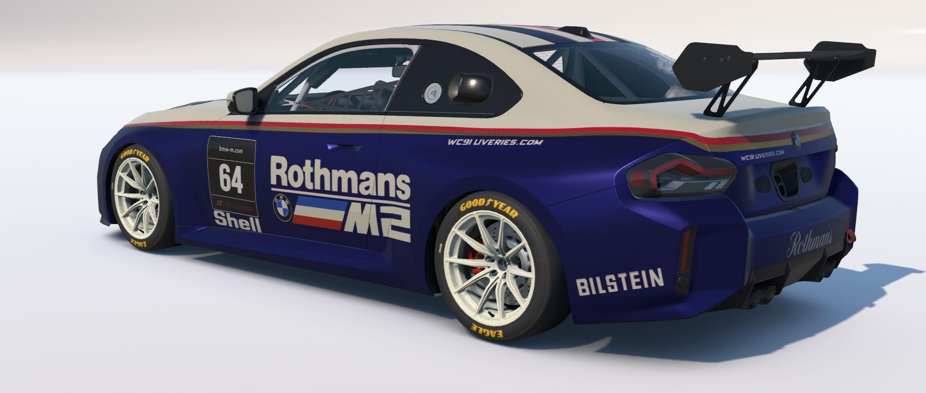 Preview of Rothmans inspired - BMW M2 Racing by Mike W.