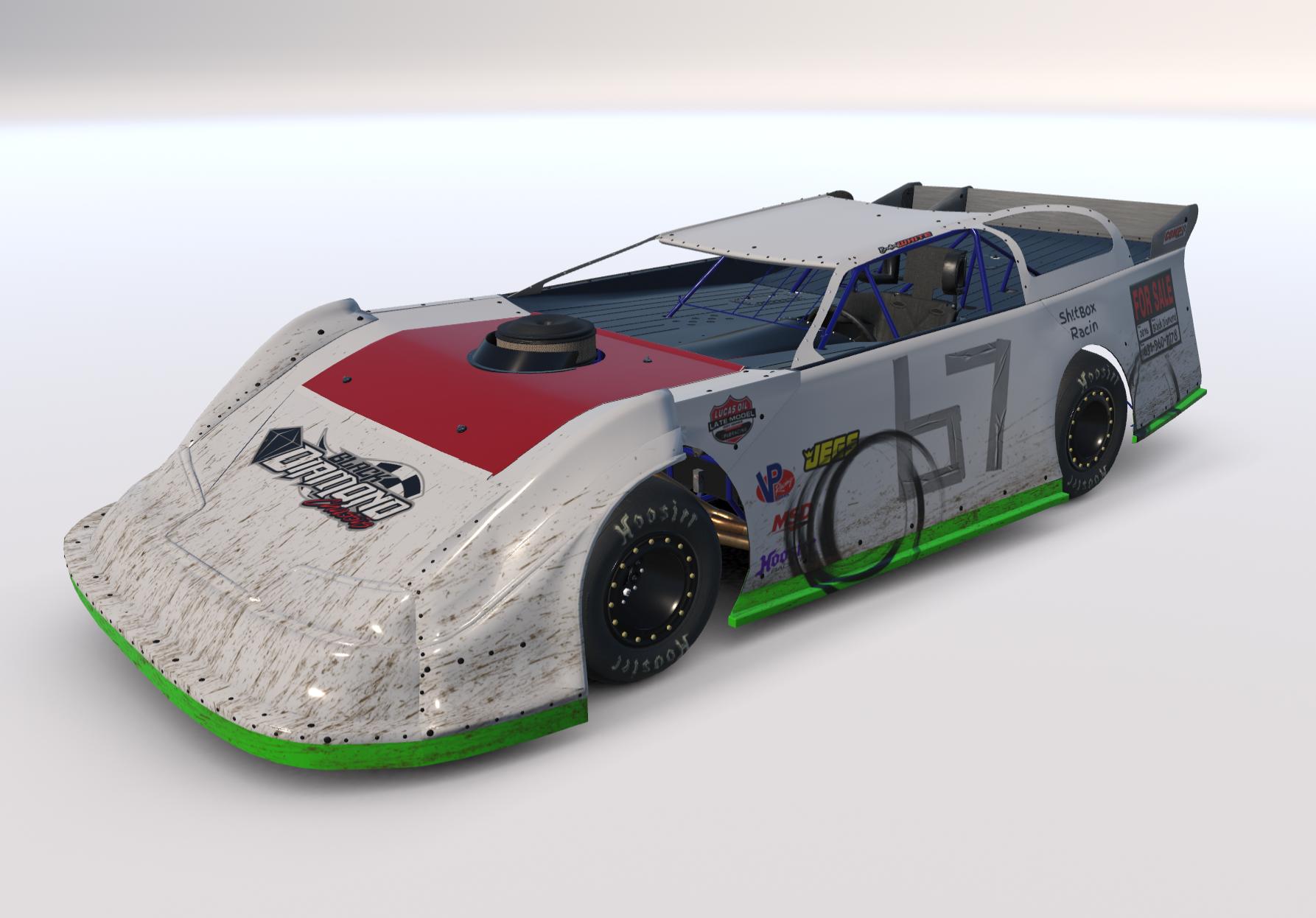 Preview of Clapped out late model - With number by Bradley White6